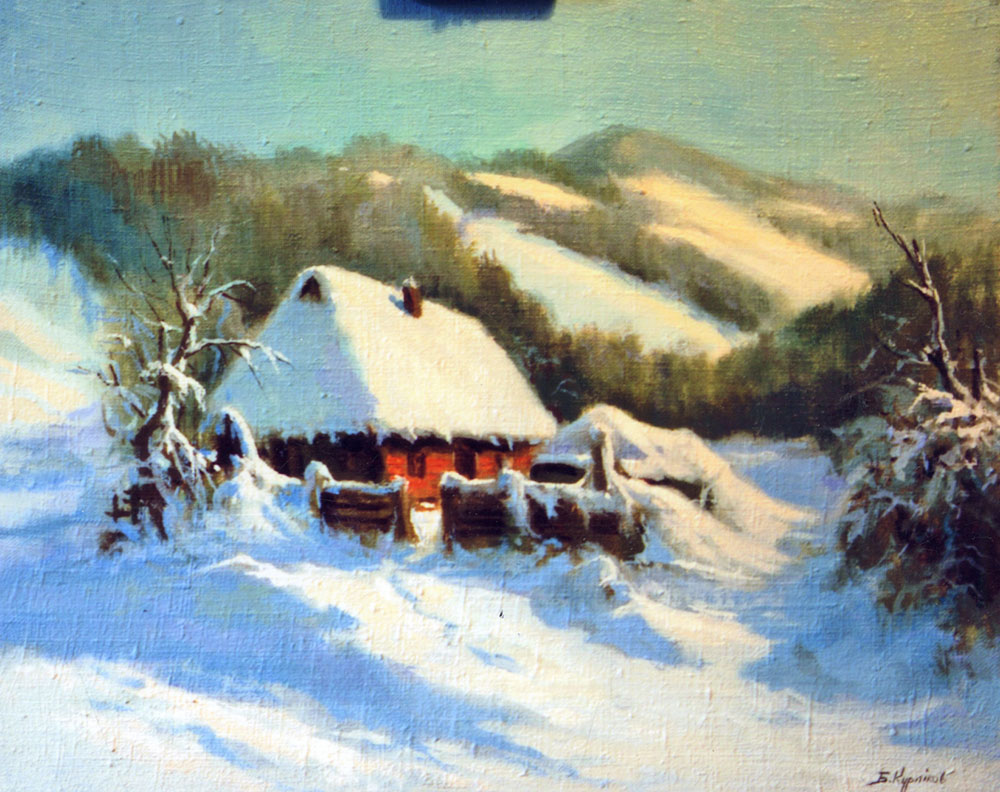 «Зима». 1993. Полотно, олія